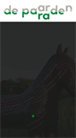 Mobile Screenshot of paardenparade.nl